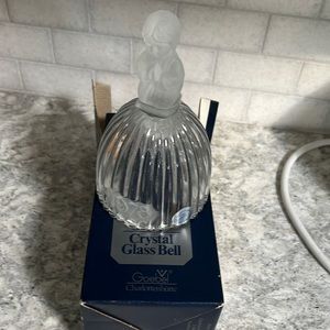 Vintage Goebel Crystal Glass Bell